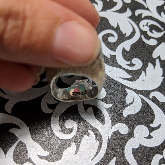SPELL & The Gypsy Designs Wolf Ring 🐺 Silver sz 8 - Picture 6 of 6